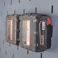 Double Milwaukee M18 Battery Mount Fits US General Series 3 / ICON Hutch and Locker