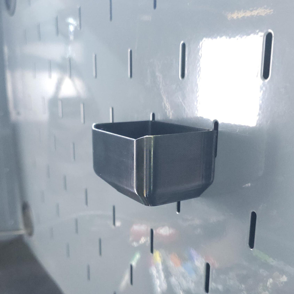 Shallow Single Bin Fits US General Series 3 / ICON Hutch and Locker - Us General and Icon hutch and locker accessories - Knisley 3D Solutions