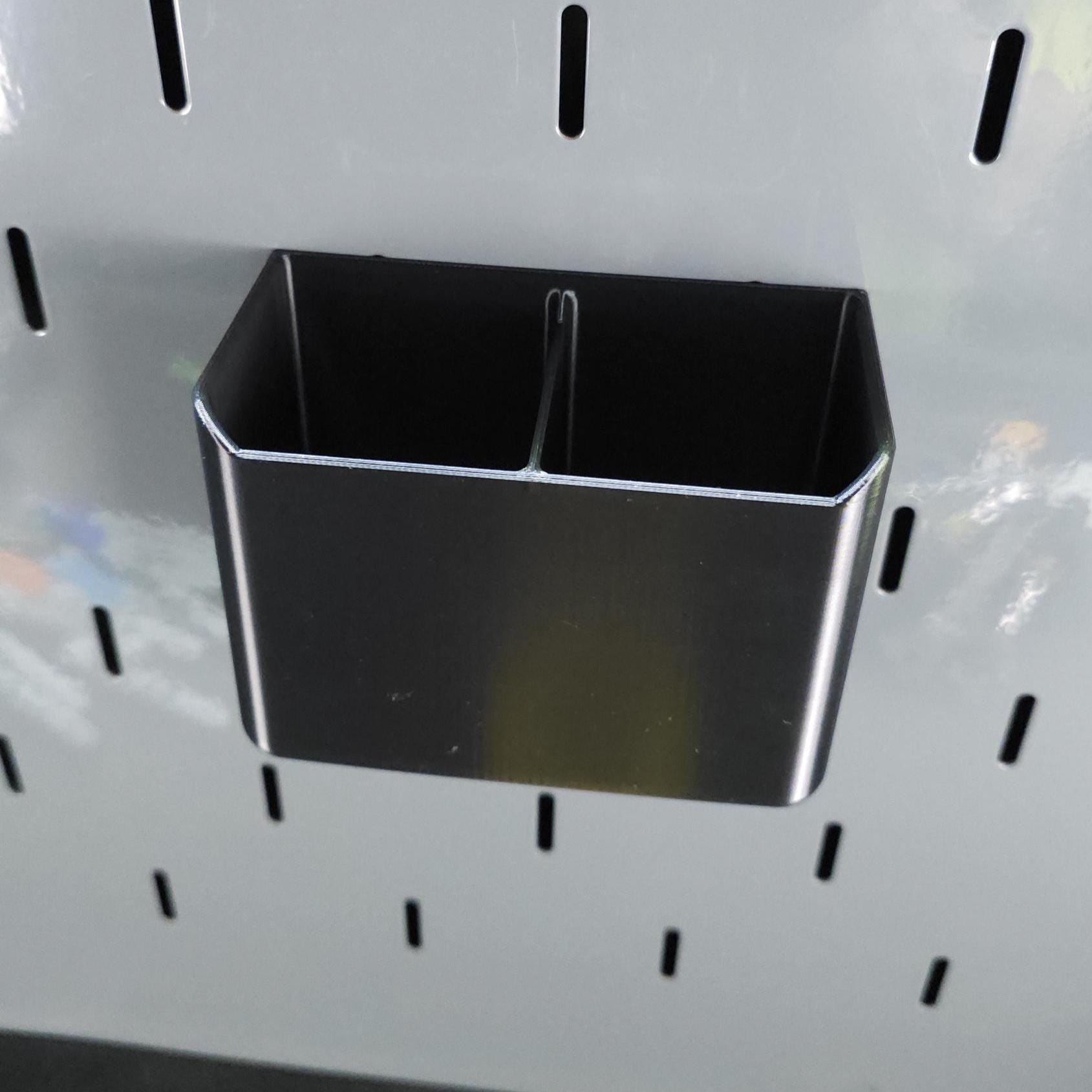 Large Divided Bin Fits US General Series 3 / ICON Hutch and Locker - Us General and Icon hutch and locker accessories - Knisley 3D Solutions