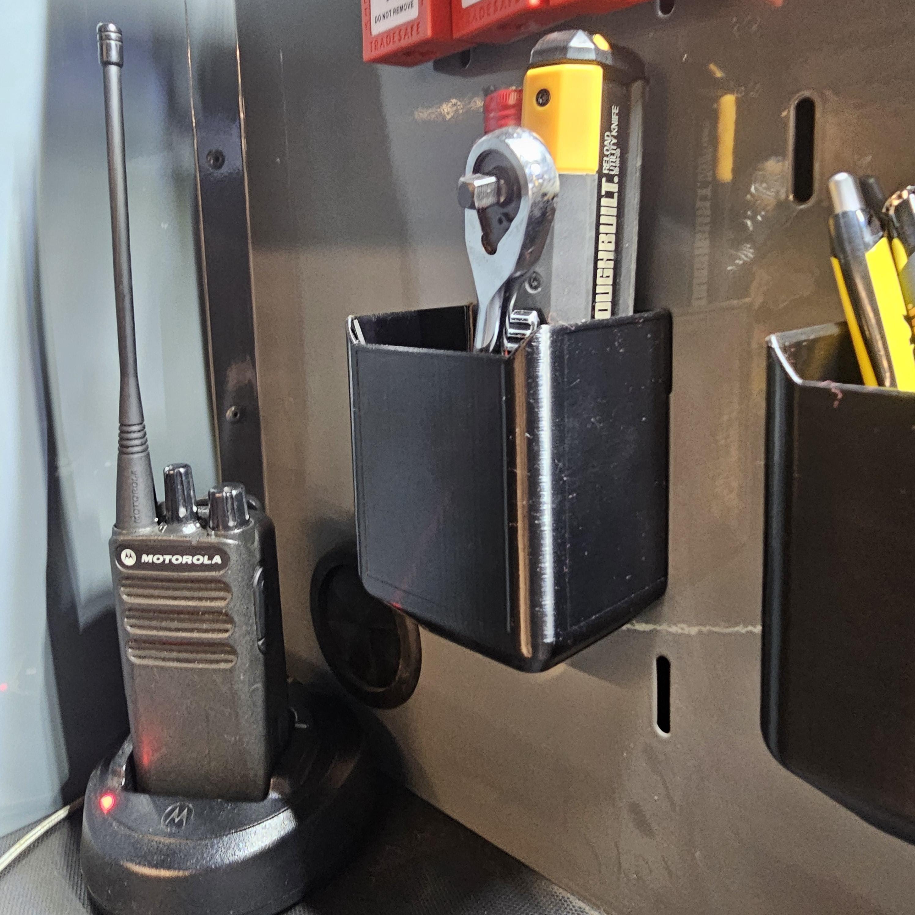 Single Compartment Bin Fits US General Series 3 / ICON Hutch and Locker - Us General and Icon hutch and locker accessories - Knisley 3D Solutions